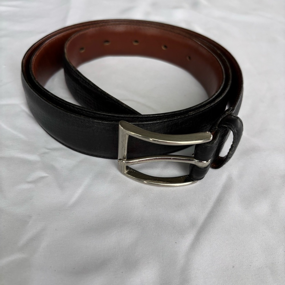 Coach Black Leather Belt‎ Size 42”